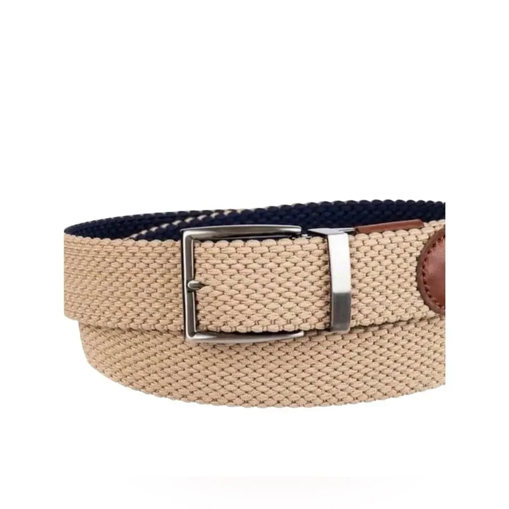 Tommy Bahama Men's Reversible Belt with Brown Tan Accents Size Large/XL NWT